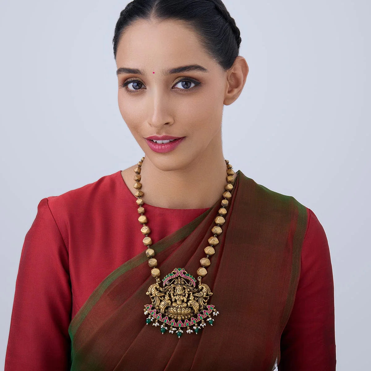 Antique Long Lakshmi Necklace