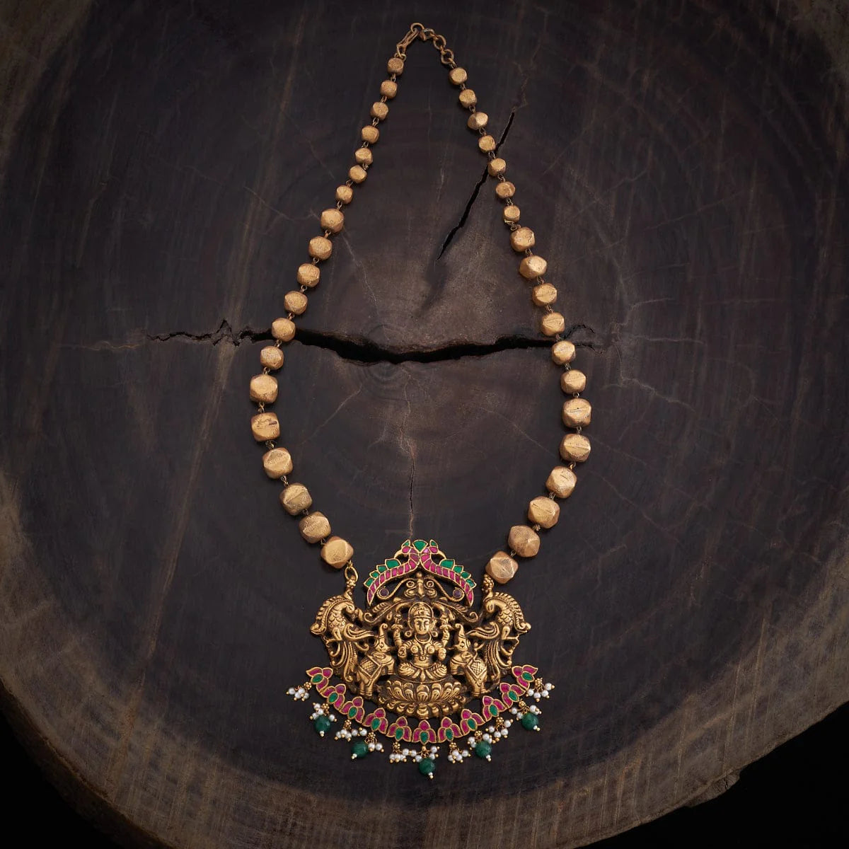 Antique Long Lakshmi Necklace