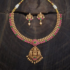 Maa Laxmi Antique Necklace set