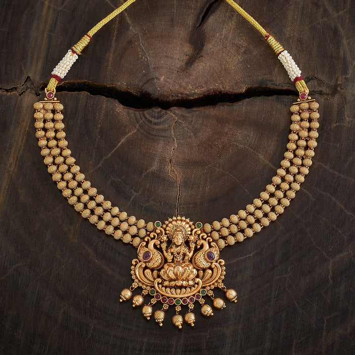 Lakshmi Devi Antique Short Necklace