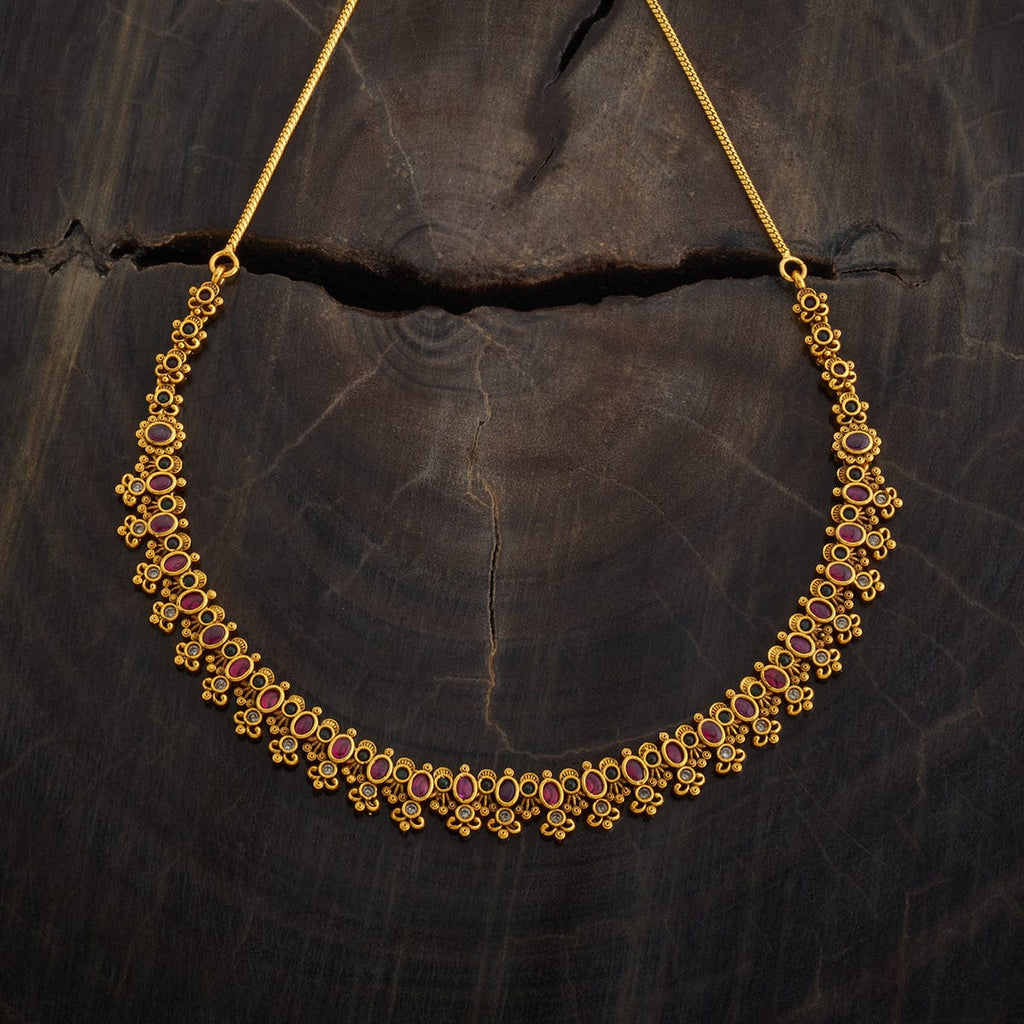 Antique Short Design Necklace