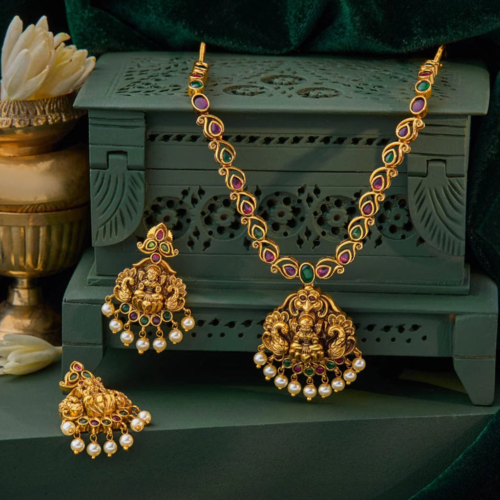 Goddess Lakshmi antique Necklace