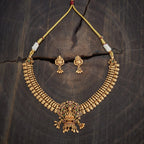 Antique Golden Temple Necklace