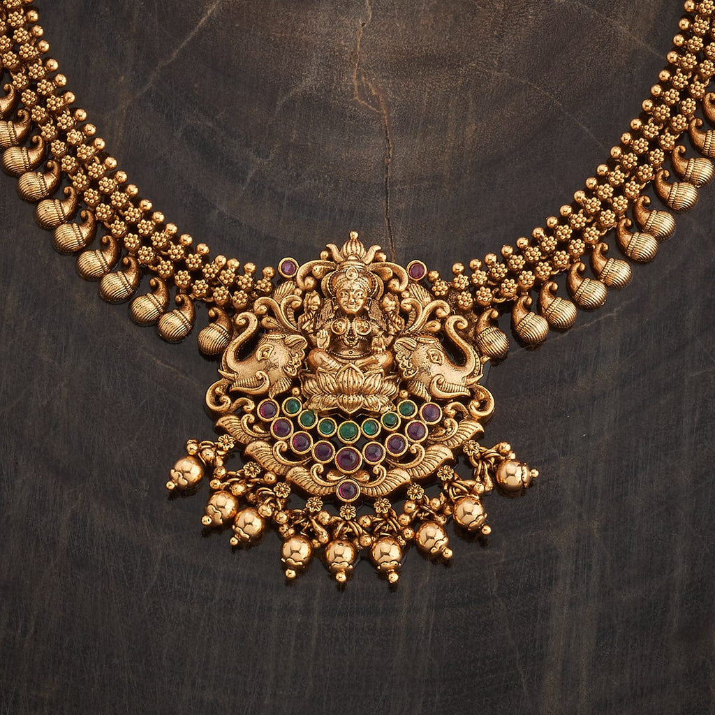 Temple golden Antique Necklace