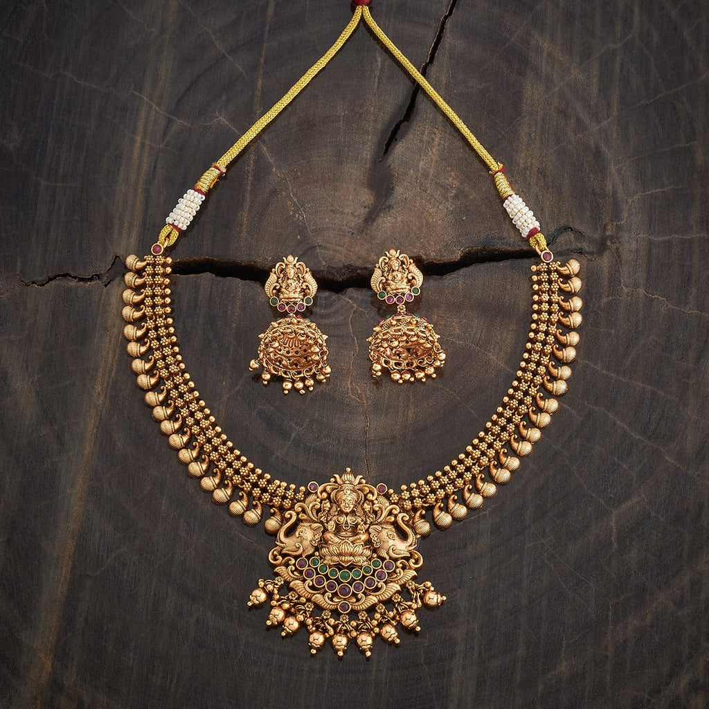 Temple golden Antique Necklace
