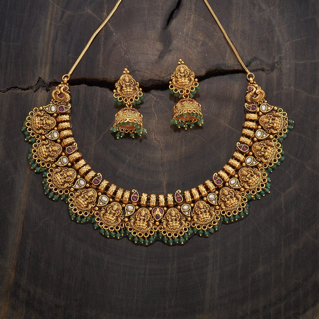 Sri Mahalakshmi Antique Short Necklace
