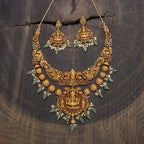 Laxmi Temple Antique Necklace