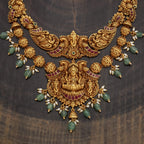 Laxmi Temple Antique Necklace