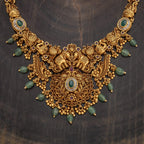 Antique Elephant Choker Necklace