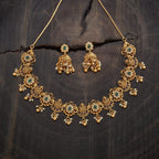 Zircon Stones Antique Necklace