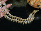 AD Diamond Anklet Kundan PayalGold Anklet Antique Gold