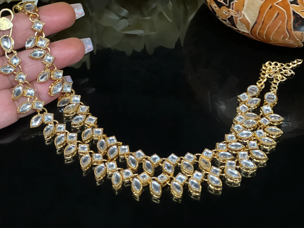 Diamond AnkletKundan PayalGold AnkletAntique GoldWedding JewelryPayalPairAnklet PairAdjustable Anklet