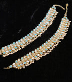 INDIAN ANKLET, Bridal Anklet, Pakistani jewelry, indian jewelry