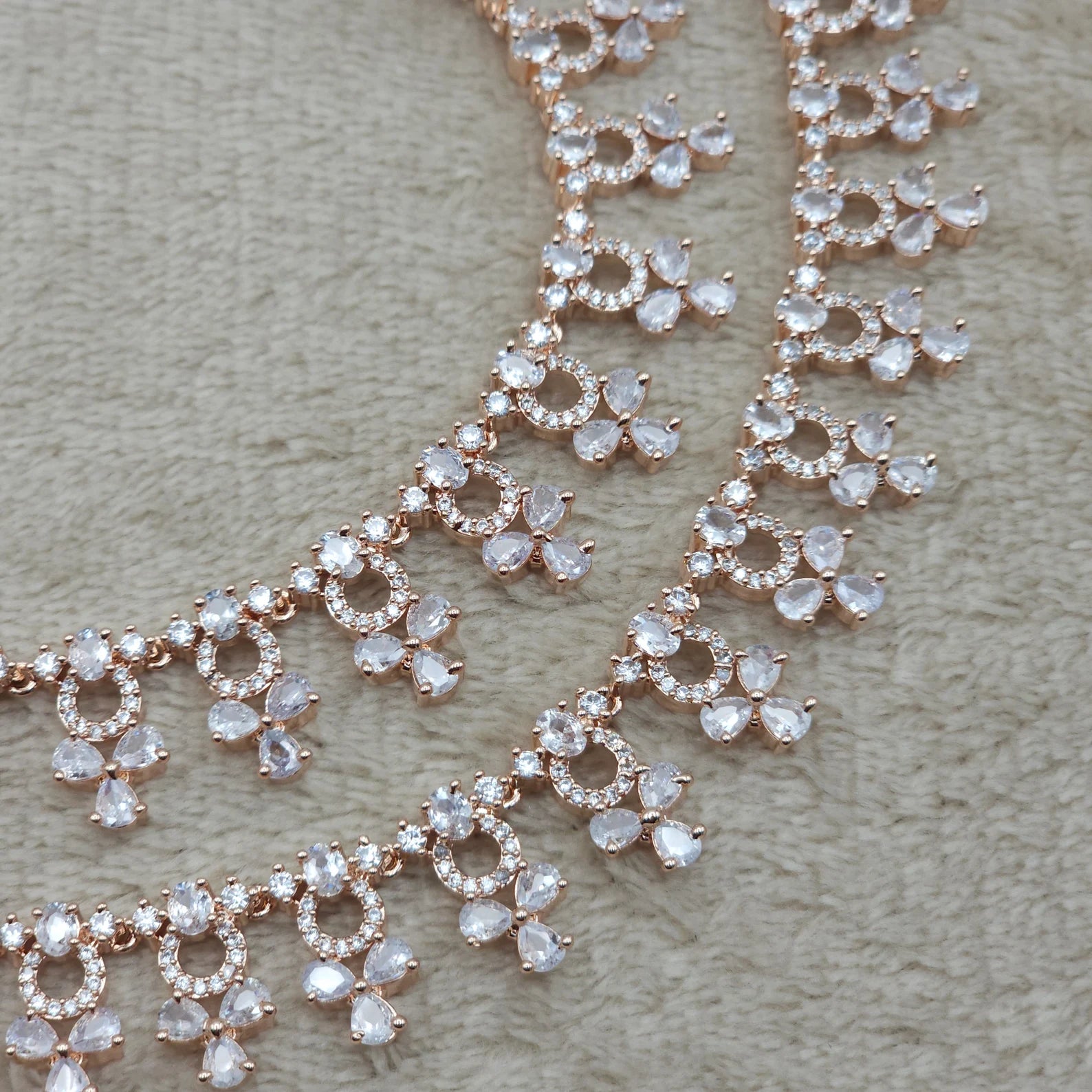 Navin American Diamond CZ Payal, Indian Asian Anklets, CZ Anklets, Jhanjara, Payal, AD Jewellery