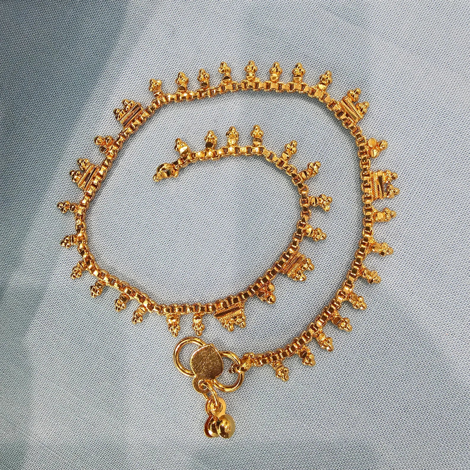 Anklets, good quality Matte finish Payal ,Indian Traditional Bridal jewelry, Fashion Jewelry for Women Anklets, Payal