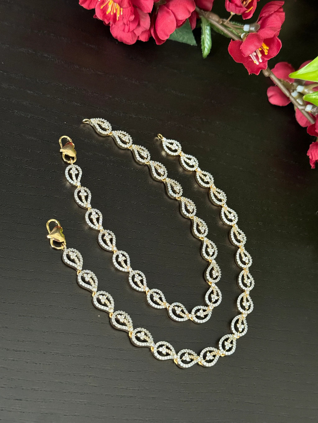 Pair of Anklets  ADCZ women’s anklets  Payal