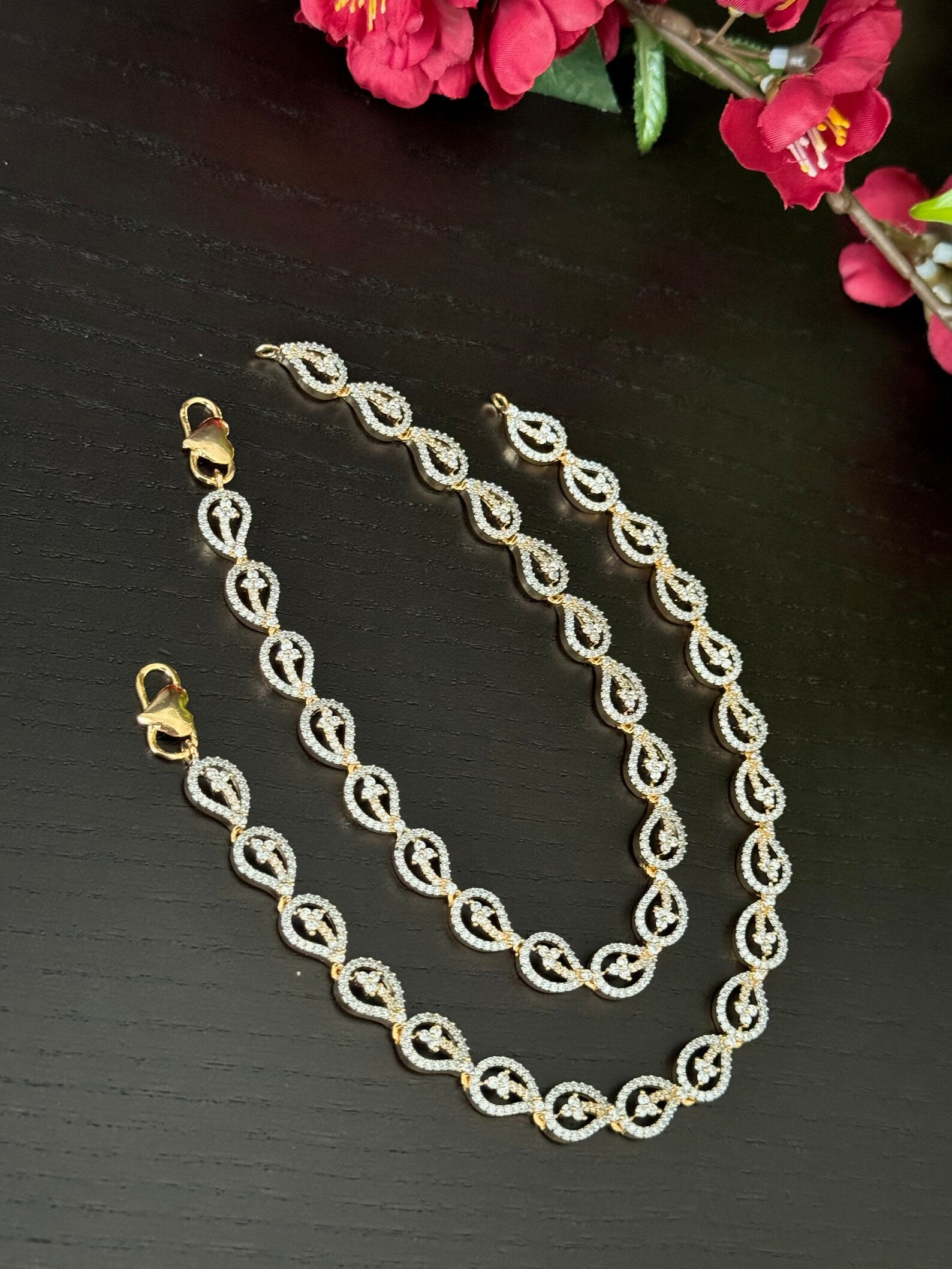 Pair of Anklets  ADCZ women’s anklets  Payal