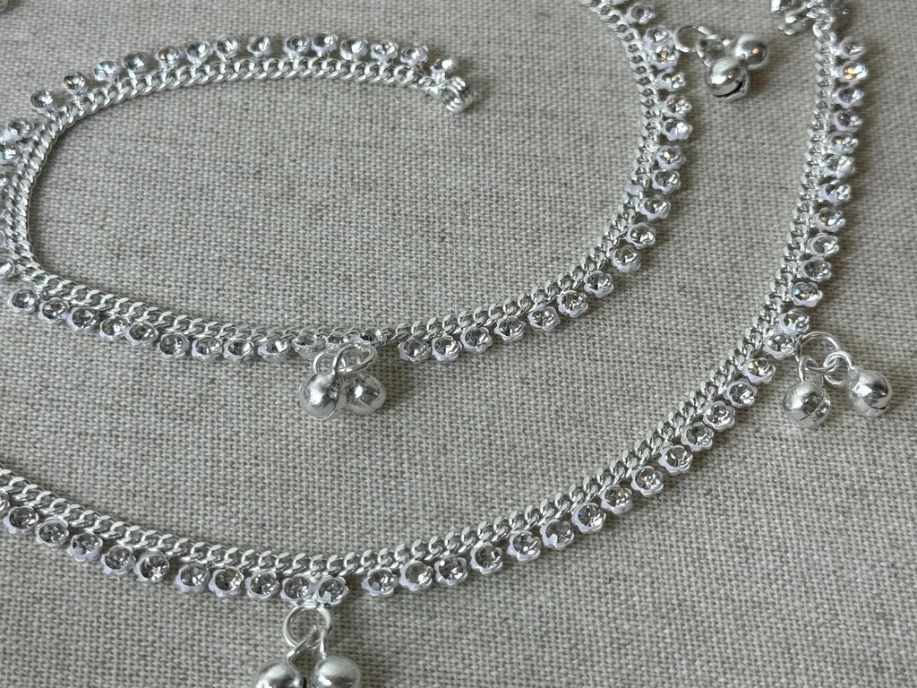 Indian Payal silver anklet pair payal traditional payal classic payal fancy reverse ad jhanjhar ghungaroo payal gold anklet indian