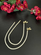 Pair of Anklets  ADCZ women’s anklets  Payal  Bridal Payal Golusu  anklets polki Payal