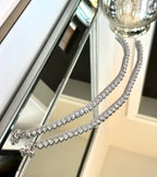 Silver Classic Payal With Rhodium Plating and Bells  Silver Jhanjar, Indian Jewelry, Silver Anklet, Silver Sheeshphool, Silver Matha Patti