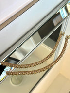 Polki Antique Gold Jhanjar with Bells Gift Set  Gift for Wife, Gold Anklets, Antique Gold Payal, Polki Payal, Sheeshphool, Indian Jewelry