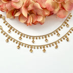 Payal Temple Anklet Payal Jhanjran Panjeb Boho Anklet Indian Jewelry Ethnic Jewelry Wedding Bridal Desi Anklet