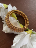 Buy Gold Bangles_ Indian Bangles_ Antique Gold Kada_ Openable Bangles_