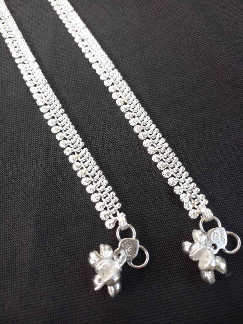 Vintage Women Silver Anklet