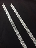 Vintage Women Silver Anklet