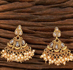 Polki Necklace_indian Choker Necklace_temple Jewerly_