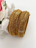 Buy Bollywood Style Gold Plated Openable Screw Kada_kangan_pachali Bangles_