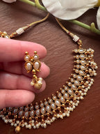 Kemp Necklace_pearl Choker_guttapusalu Necklace_temple Necklace_