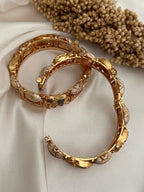 Buy Antique Gold Dolli Elephant Screw Opening Kada Indian Bracelet Jewelry Jewellery