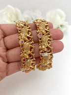 Buy Elephant Crafted Gold Plated Openable Screw Kada_kangan_