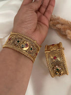 Buy Imitation Gold Finish Indian Gold Kada Indian Bracelet Jewelry