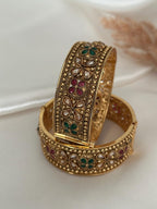 Buy Gold Imitation Finish Indian Gold Kada Indian Bracelet Jewelry