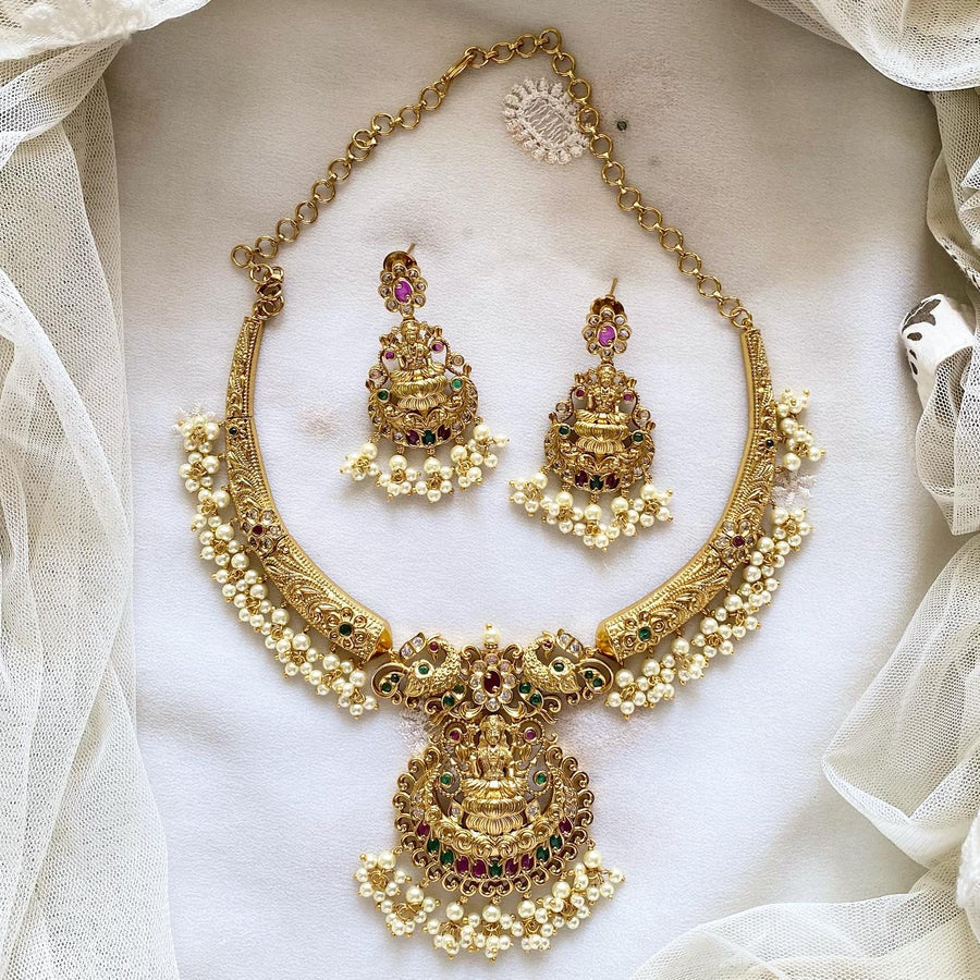 Traditional Lakshmi floral designer pipe set