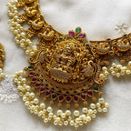 Lakshmi Peacock short neckset