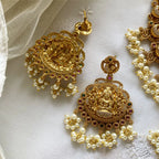 Lakshmi Peacock short neckset