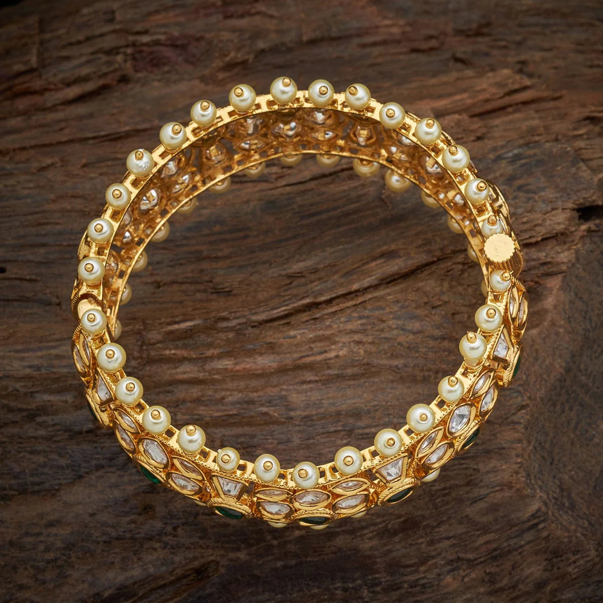 Kundan Bangle prosperity and Kundan gemstone