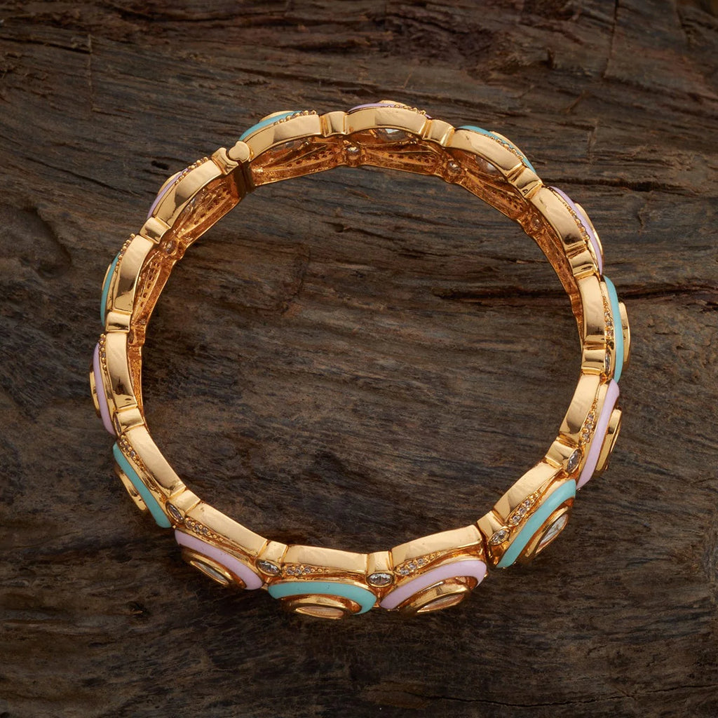 Kundan Bangle  Made with copper alloy