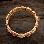 Kundan Bangle  Made with copper alloy