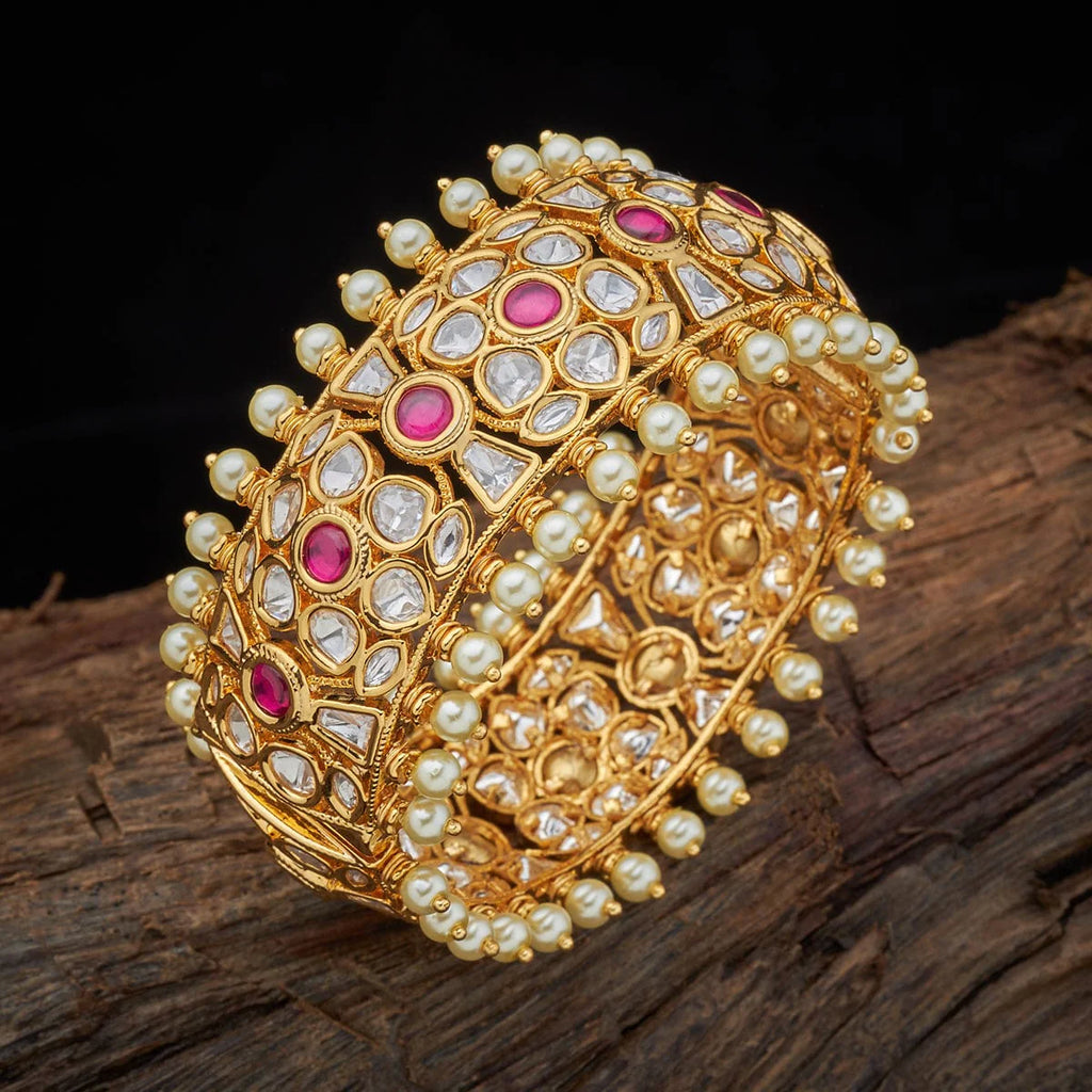 Kundan Bangle prosperity and Kundan gemstone