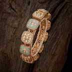 Kundan Bangle Copper Alloy