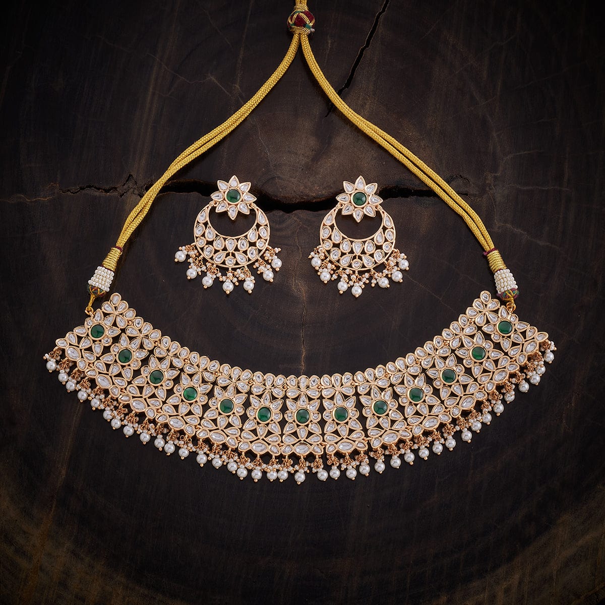 Kundan Necklace weighty appearance