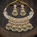kundan  necklace unique
