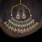 Kundan Necklace victorian-polished