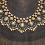 Kundan Necklace Zircon Stones