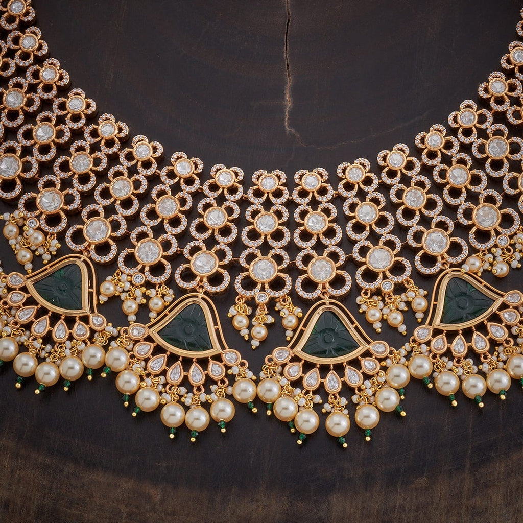 Kundan Necklace Adjustable Thread