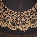 Kundan Necklace Adjustable Thread